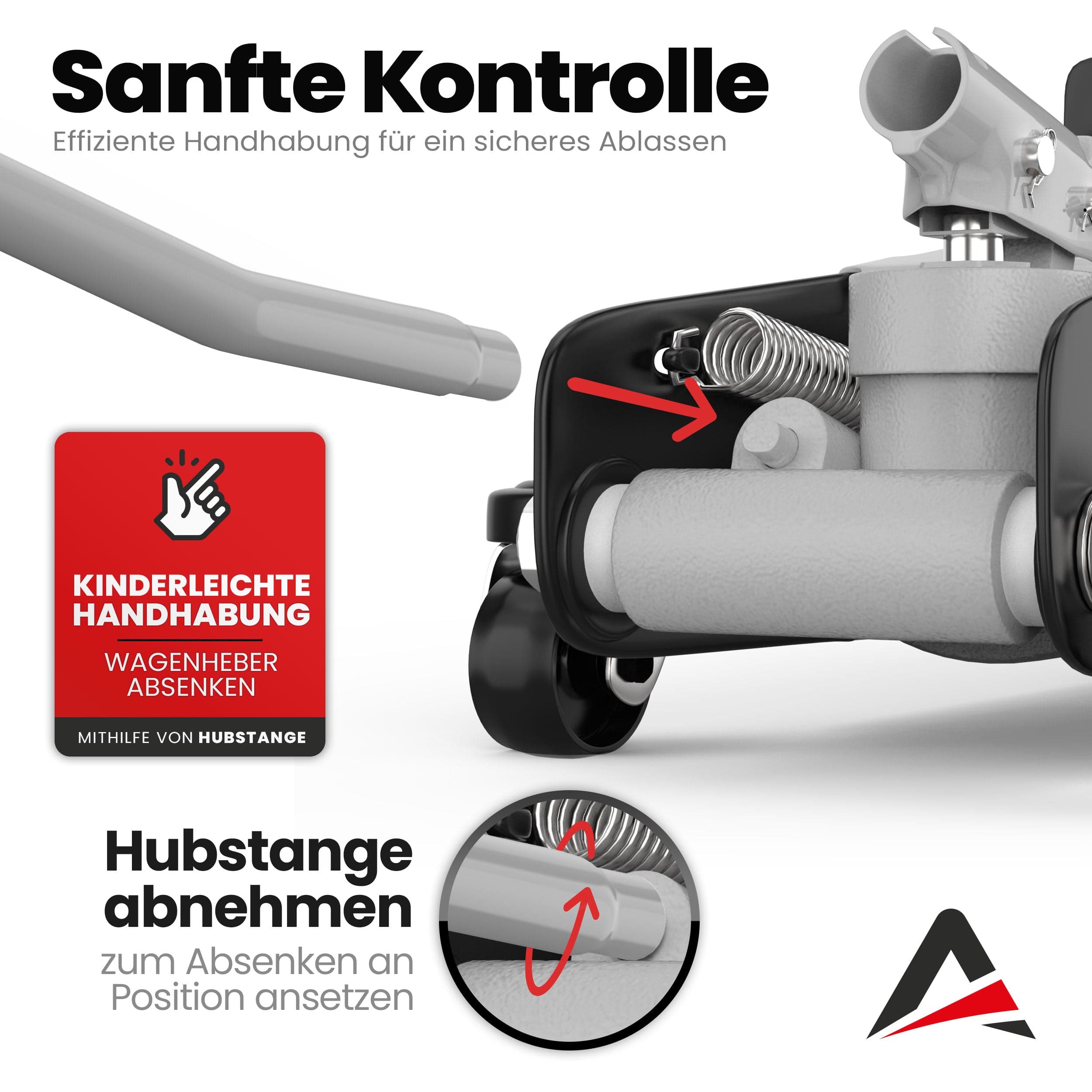 Produktbild von FARYS Flachzylinder 5 T – Hub 6 Mm, 700 Bar, Bauhöhe 33 Mm – Für Enge Räume, Heben & Pressen